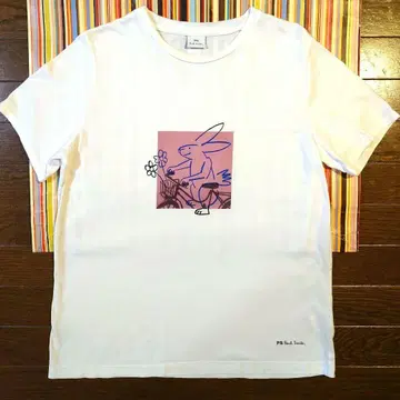 레어 폴스미스 사이클링 플라워 라빗T셔츠