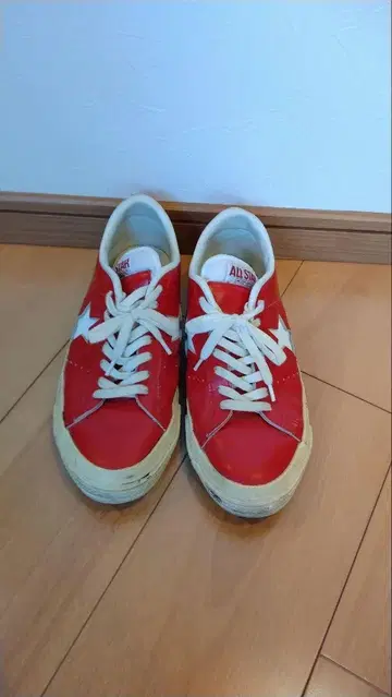 컨버스 CONVERSE 원스타 가죽 레드 24.5cm 6인치