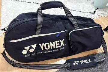 YONEX 요넥스 라켓백 대용량 안쪽 찢김 금장 장식 녹 있음