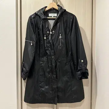 Calvin Klein 후드 부착 블랙 자켓 M 캘빈클라인