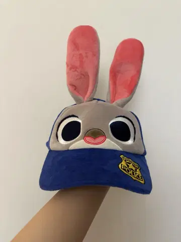 [ 상하이 디즈니 ] 주디 홉스 토끼 귀 달린 캡