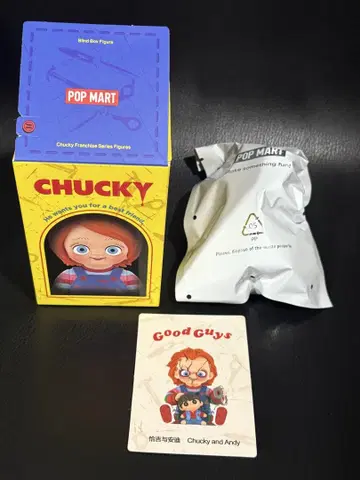 POPMART 처키 차일드 플레이 Chucky and Andy