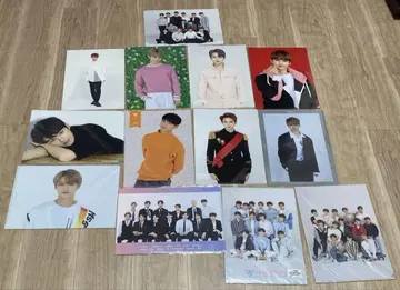 SEVENTEEN 클리어 파일 & 책받침 묶음 판매