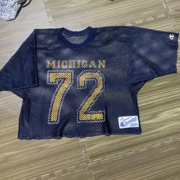 Champion 메쉬 T셔츠 MICHIGAN 72