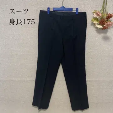 s.374 남성용 수트 슬랙스 블랙 L~LL 사이즈 상당 성인