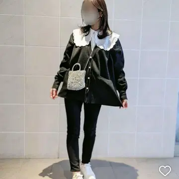 리디 가디건 펄 버튼