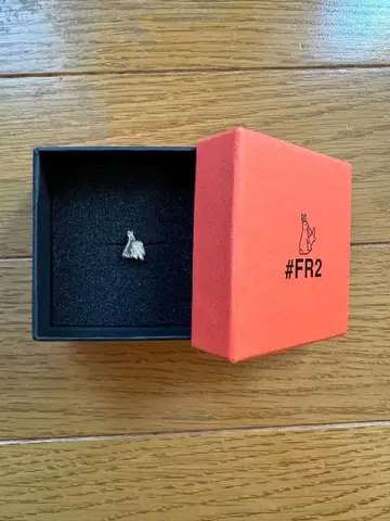 FR2 야나기 귀걸이 실버 토끼 한쪽용