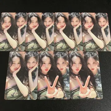 IVE 원영 유진 Be Alright 일반ver 봉입 7종 트레이딩 카드