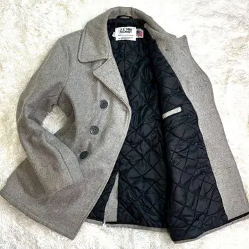 레어 42 사이즈 쇼트 740N 피코트 USA제 그레이 XL 상당