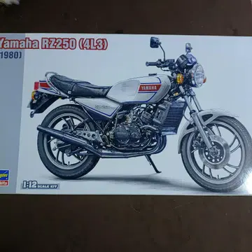 야마하 RZ250 1980 1/12 하세가와 새상품