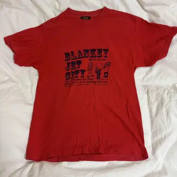 SKUNK BLANKET JET CITY 빨간색 T셔츠
