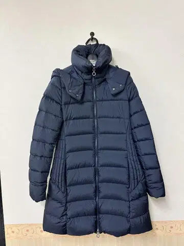 TATRAS 롱 다운 자켓 네이비