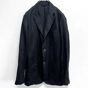 [ 새상품급 ] 무인양품 신사 린넨 자켓 블랙 S 83724610
