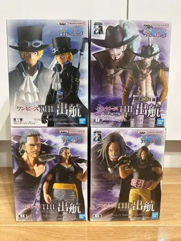 원피스 THE 출항 피규어 4체 세트