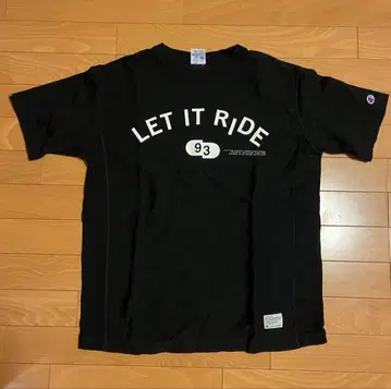 Champion LET IT RIDE 티셔츠 M 사이즈