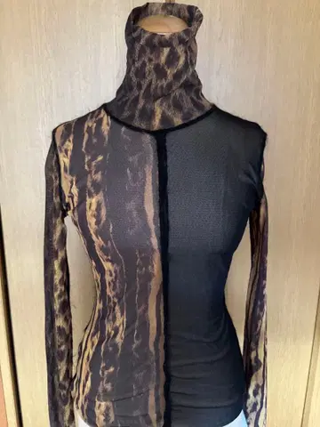 Jean Paul GAULTIER 고티에 하이넥 티셔츠