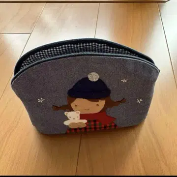 파미리아 데님 파우치