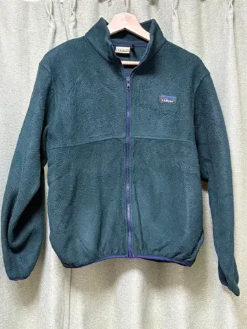 LLBean 플리스 자켓 다크 그린