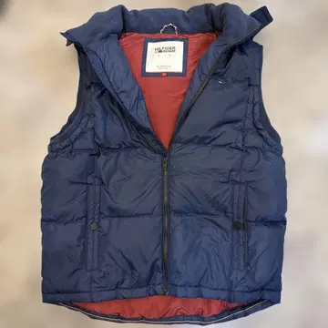 HILFIGER DENIM 네이비 다운 베스트 L 사이즈