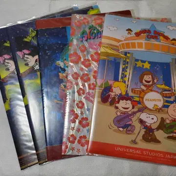 새상품 파일 디즈니 스누피