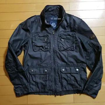 00s ARMANI Multi-Pocket Nylon Jacket