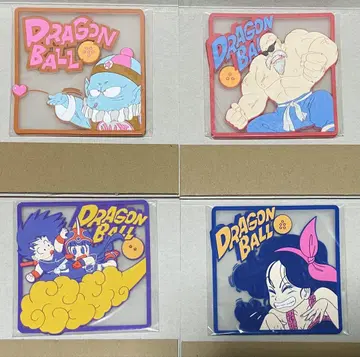 드래곤볼 클리어 러버 코스터 4종