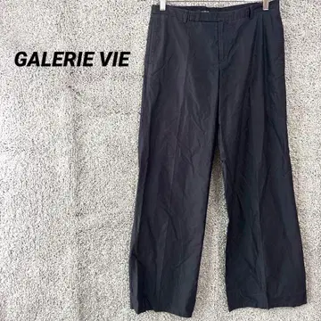 3154 갤러리 바이 와이드 팬츠 하의 네이비 L~XL 심플