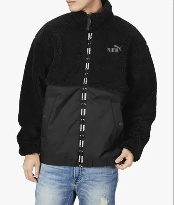 PUMA 플리스 자켓 M 사이즈 블랙