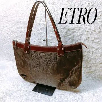 ETRO 에트로 남성용 비즈니스 백 페이즐리 무늬 A4 수납 가능