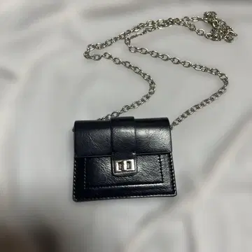 3가지 색상 체인 숄더 미니 카드 지갑 백