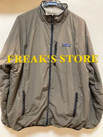 FREAK'S STORE 나일론 플리스 리버서블 블루종
