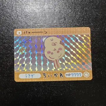 치이카와 홀로그램 카드 카드다스