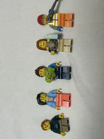 LEGO 미니 피규어 5개 세트