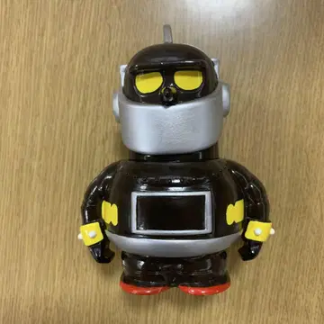 철인 28호 소프트 비닐 저금통 브라운