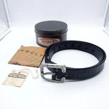 vintage works AVIREX 벨트 C버클