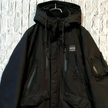 The DUFFER of ST.GEORGE 써모라이트 나일론 블루종