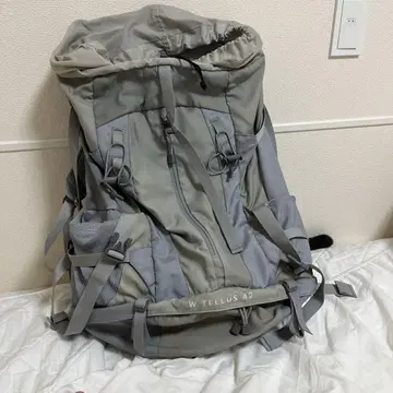 W TELLUS 42 그레이 백팩
