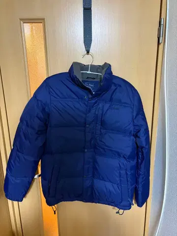LLBean 네이비 다운 자켓