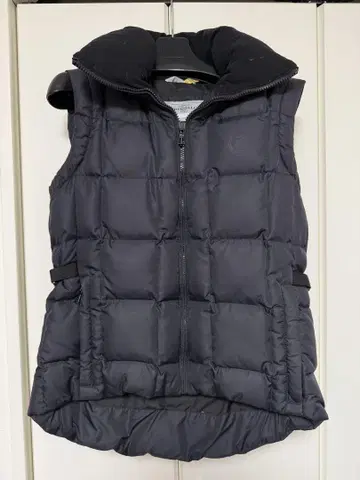 HENRI LLOYD 후드 부착 블랙 다운 베스트 사이즈 M