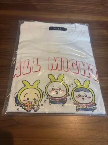 히로아카 x 치이카와 (먼작귀) 콜라보T셔츠 (화이트 L)