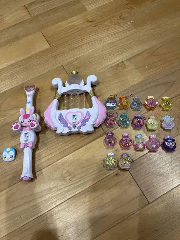 힐링굿 프리큐어 힐링 지팡이 하프 엘리먼트 보틀 17개