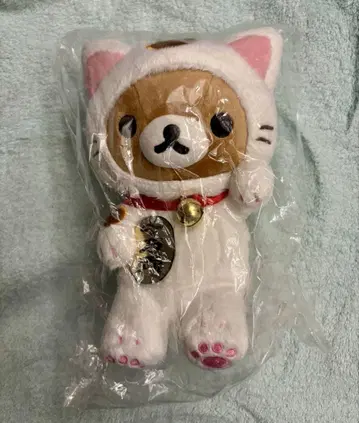 리락쿠마의 온천 한정판 리락쿠마 마네키네코 봉제 인형