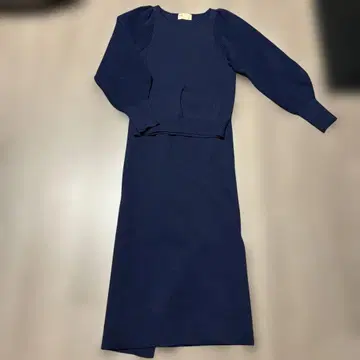 NANO UNIVERSE 네이비 니트 셋업