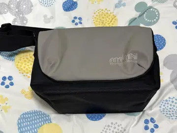 맨해튼 포티지 메신저 백 그레이/블랙