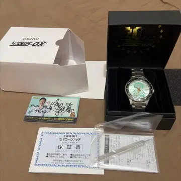 [미사용 새상품] 게임센터 CX 20주년 기념 손목시계 한정판 300개
