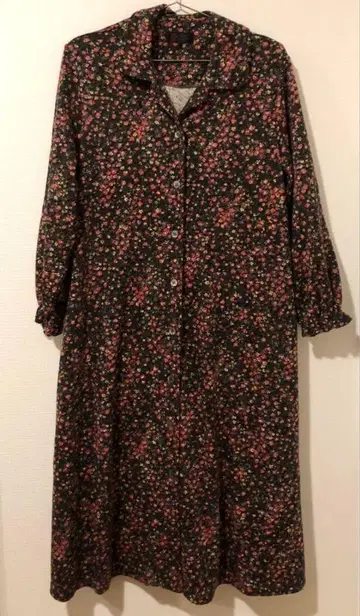 가운 겉옷 미니 꽃무늬 tunic laboratory coco
