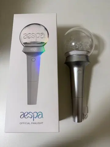 aespa OFFICIAL FANLIGHT ver.1 공식 박스 포함