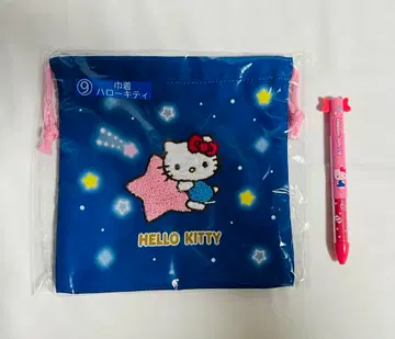 2025년 복권 키티 별 패턴 복조리 & 키티 2색 볼펜