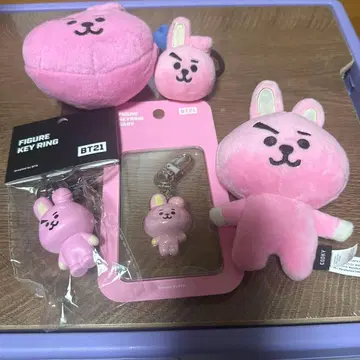 BT21 봉제 인형 마스코트 5세트