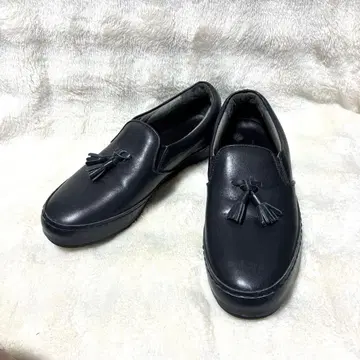 비브람 밑창 슬립온 네이비